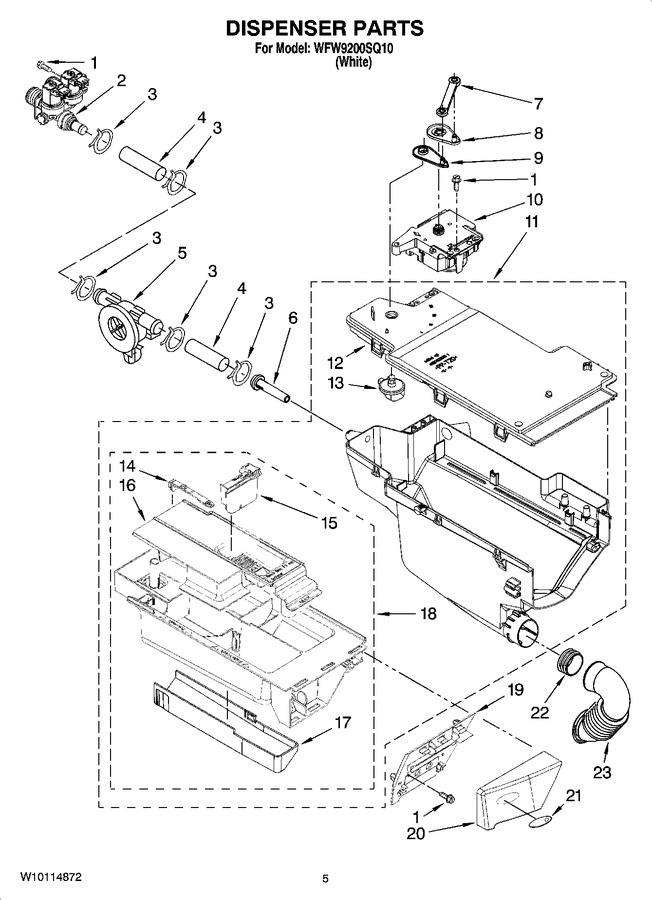 Diagram for WFW9200SQ10