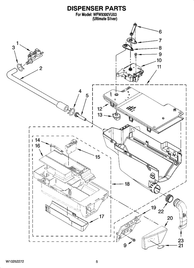 Diagram for WFW9300VU03