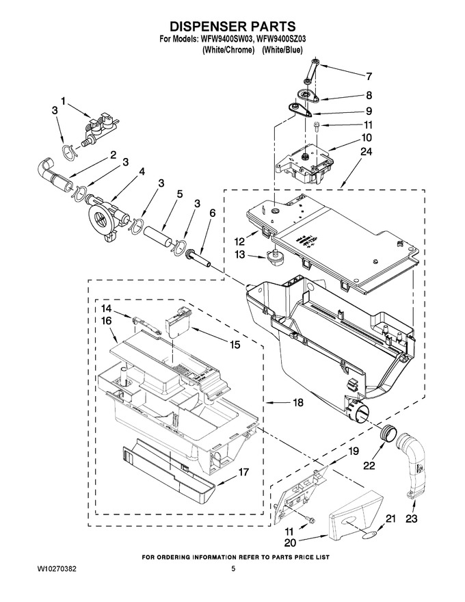 Diagram for WFW9400SZ03