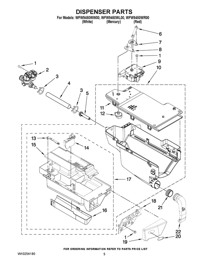 Diagram for WFW9450WW00