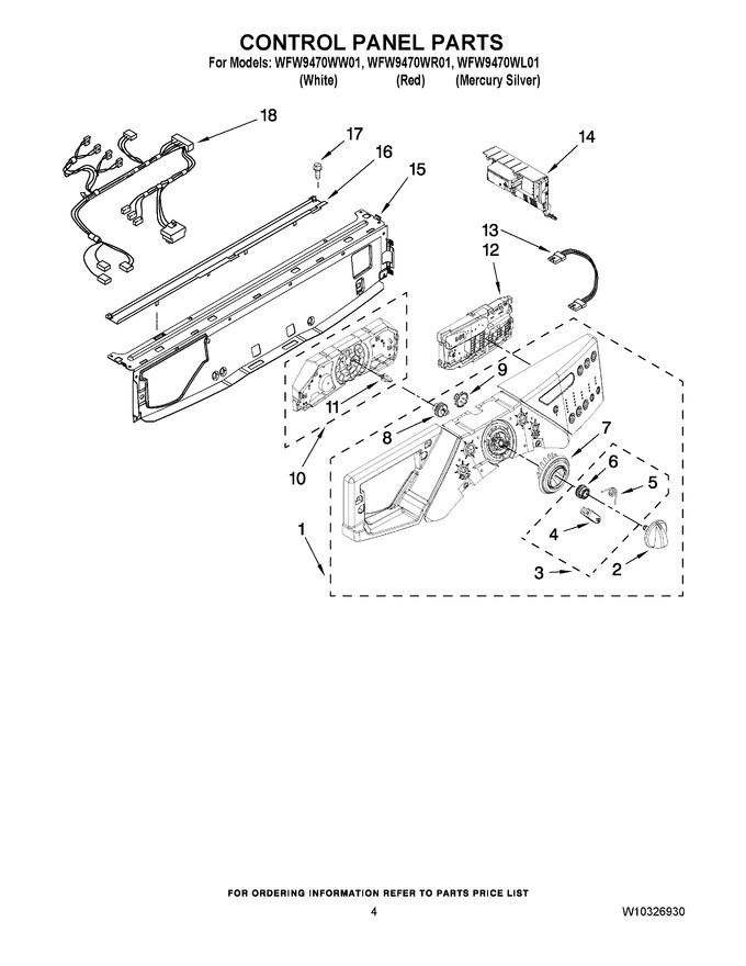 Diagram for WFW9470WL01