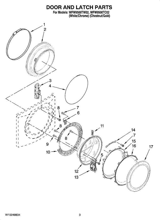 Diagram for WFW9500TW02