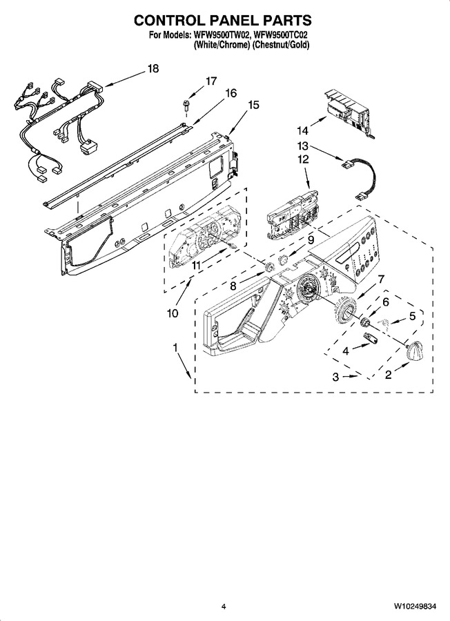 Diagram for WFW9500TW02