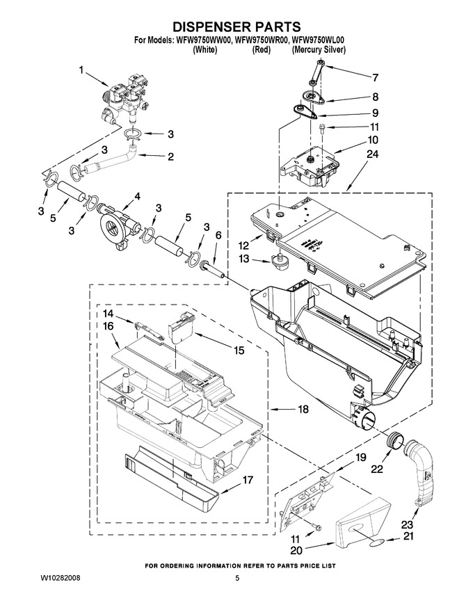 Diagram for WFW9750WL00