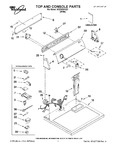 Diagram for 01 - Top And Console Parts