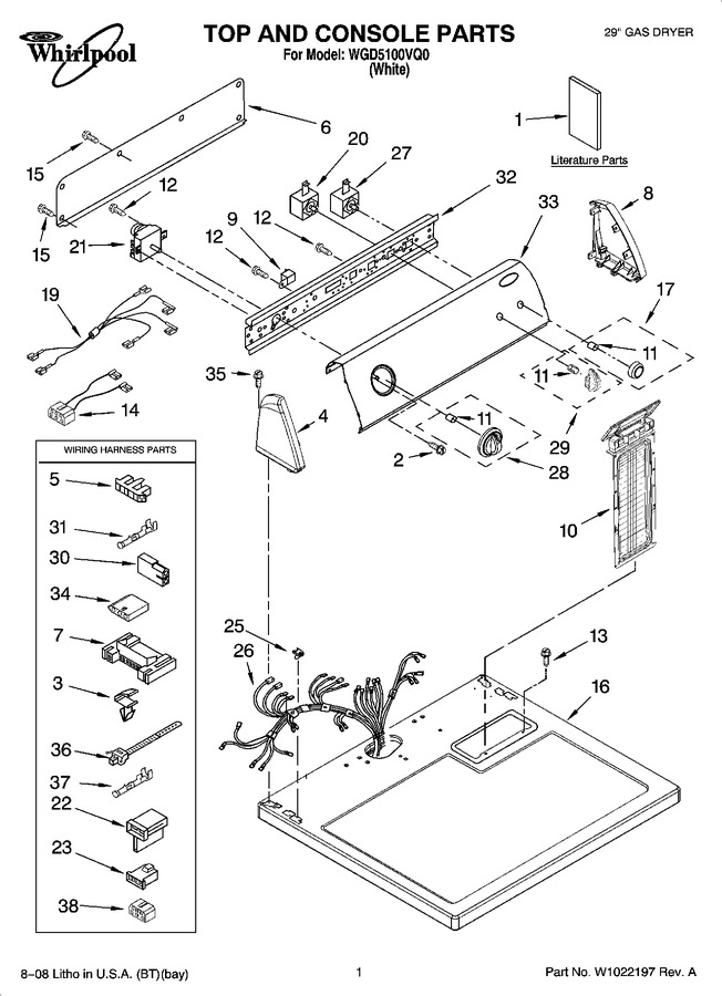 Diagram for WGD5100VQ0