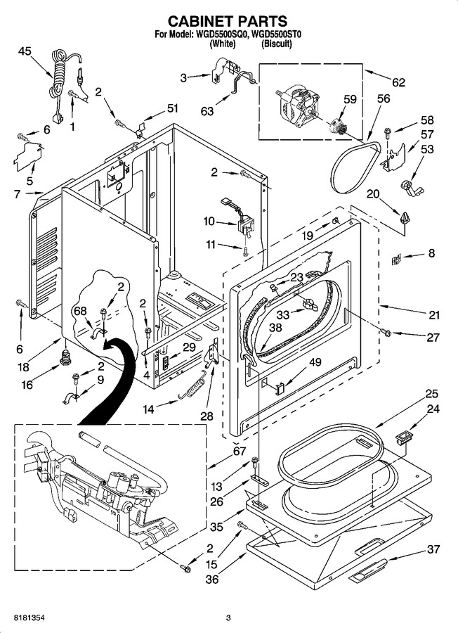Diagram for WGD5500ST0