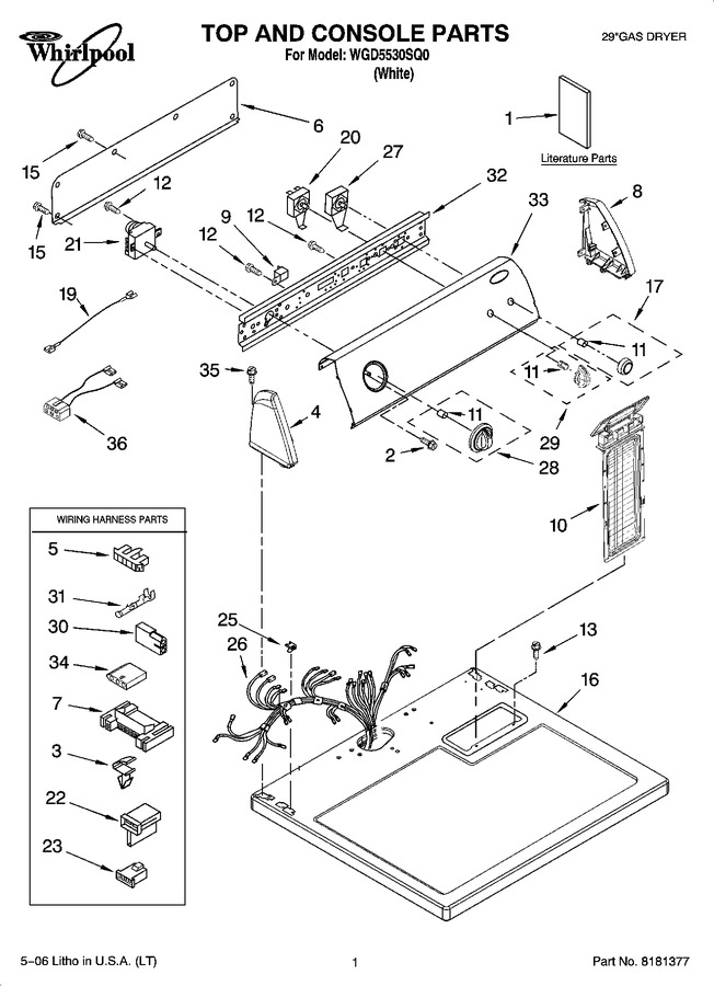 Diagram for WGD5530SQ0
