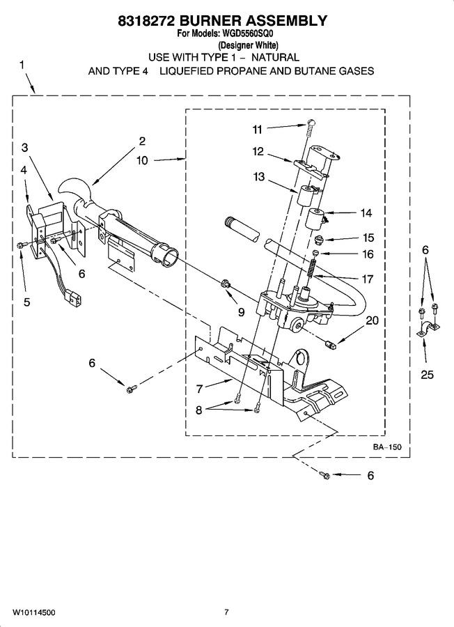 Diagram for WGD5560SQ0