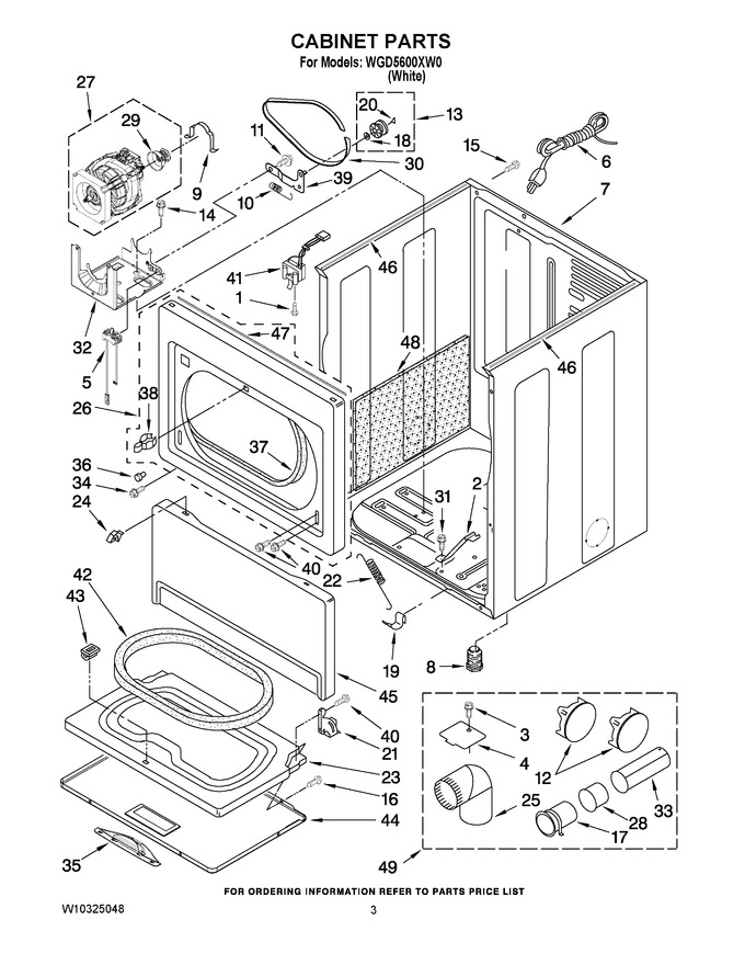 Diagram for WGD5600XW0