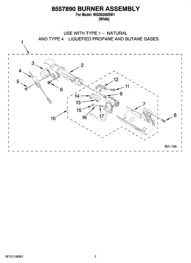 Diagram for WGD6200SW1