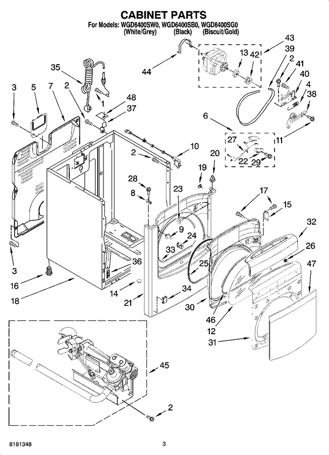 Diagram for WGD6400SB0
