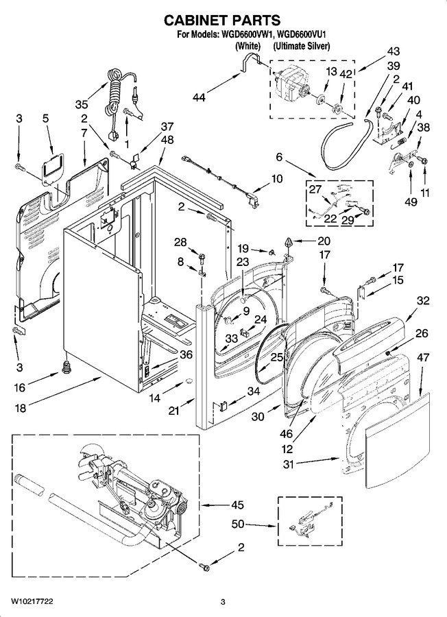Diagram for WGD6600VW1