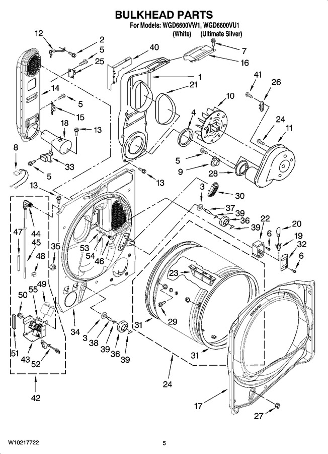 Diagram for WGD6600VU1