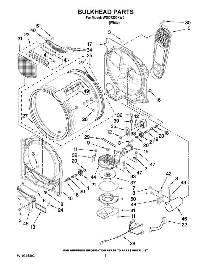 Diagram for WGD7300XW0
