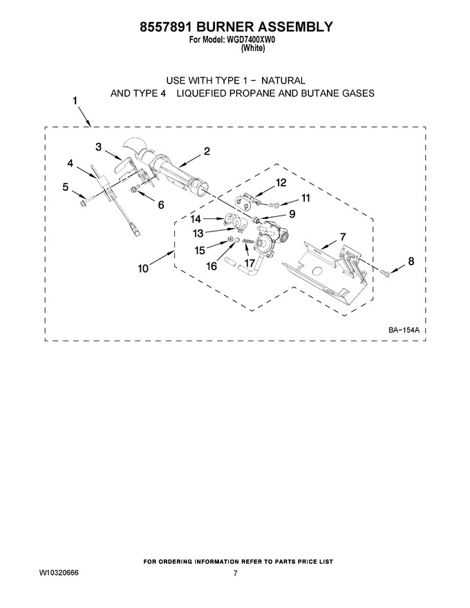 Diagram for WGD7400XW0
