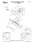 Diagram for 01 - Top And Console Parts