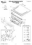 Diagram for 01 - Top And Console Parts