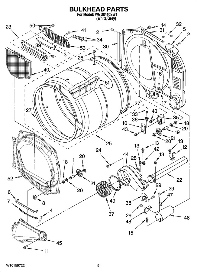 Diagram for WGD8410SW1