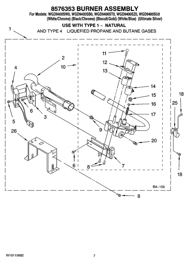 Diagram for WGD9400SB0