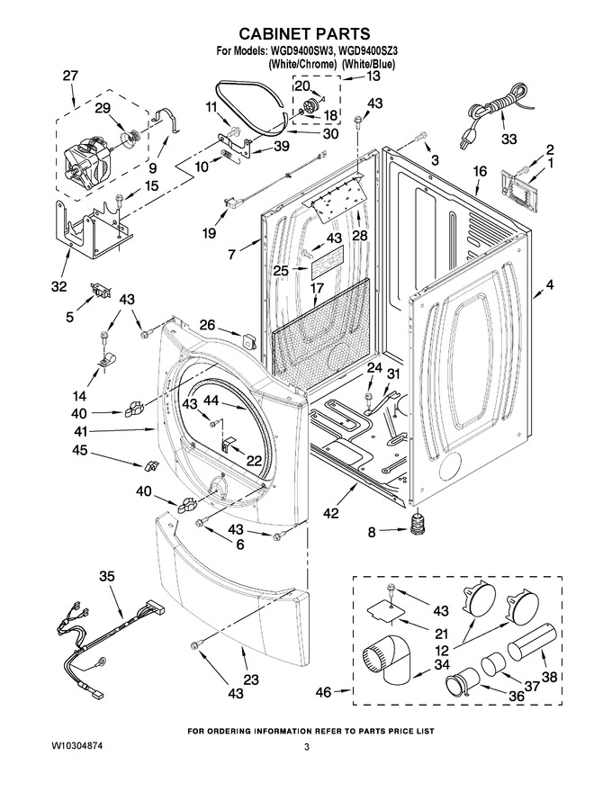 Diagram for WGD9400SZ3