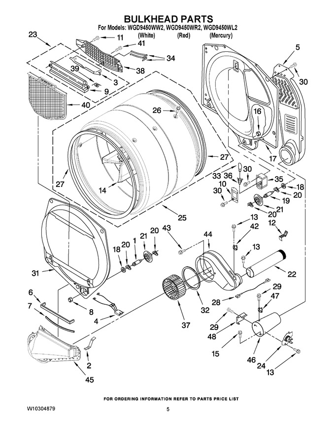 Diagram for WGD9450WL2