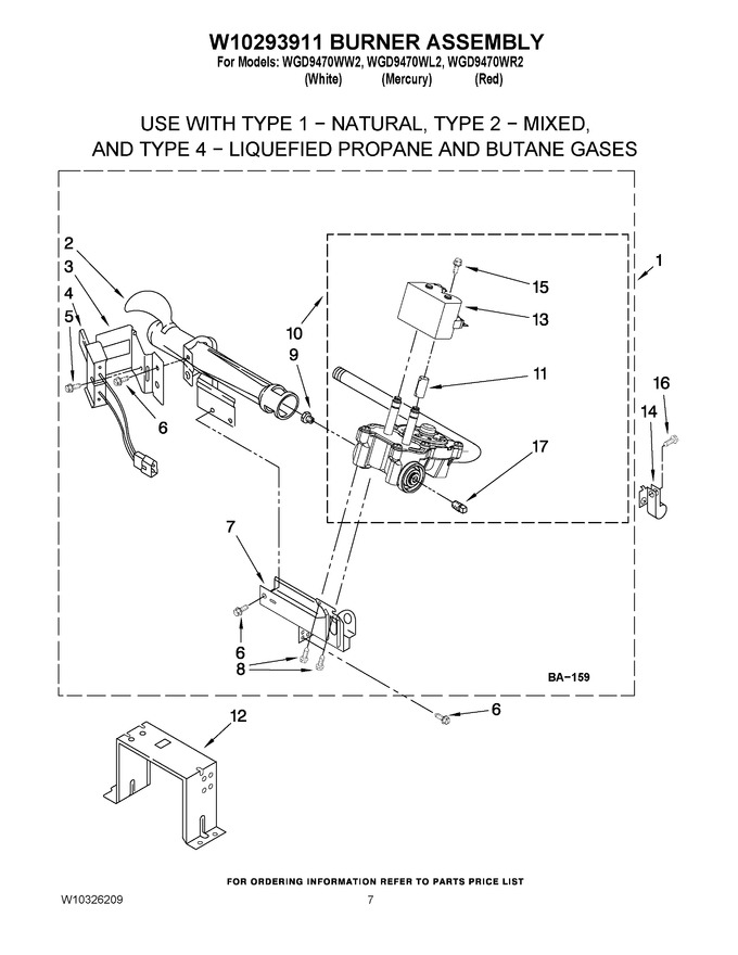 Diagram for WGD9470WL2