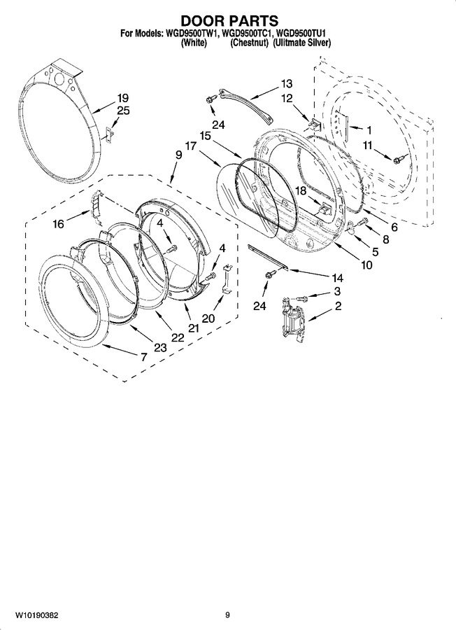 Diagram for WGD9500TU1