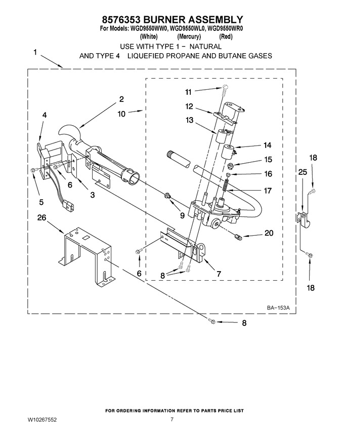 Diagram for WGD9550WW0