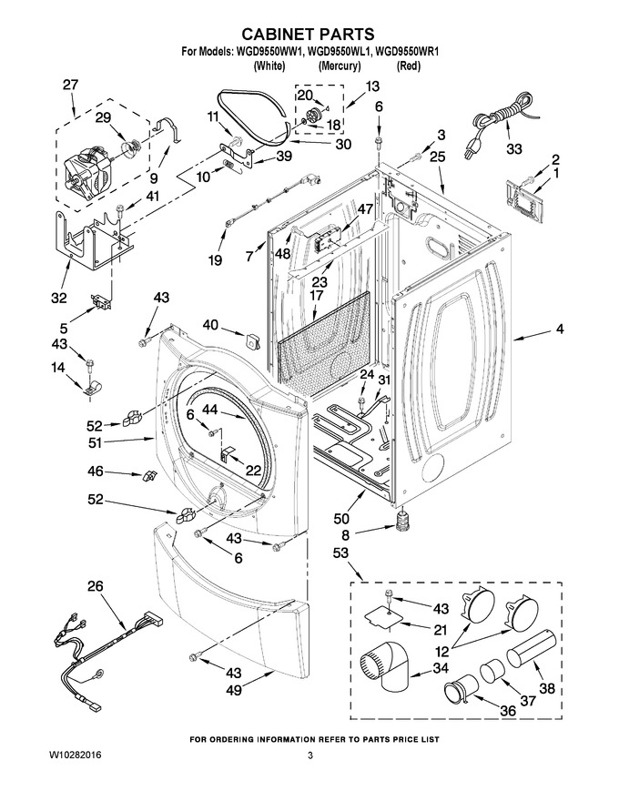 Diagram for WGD9550WL1