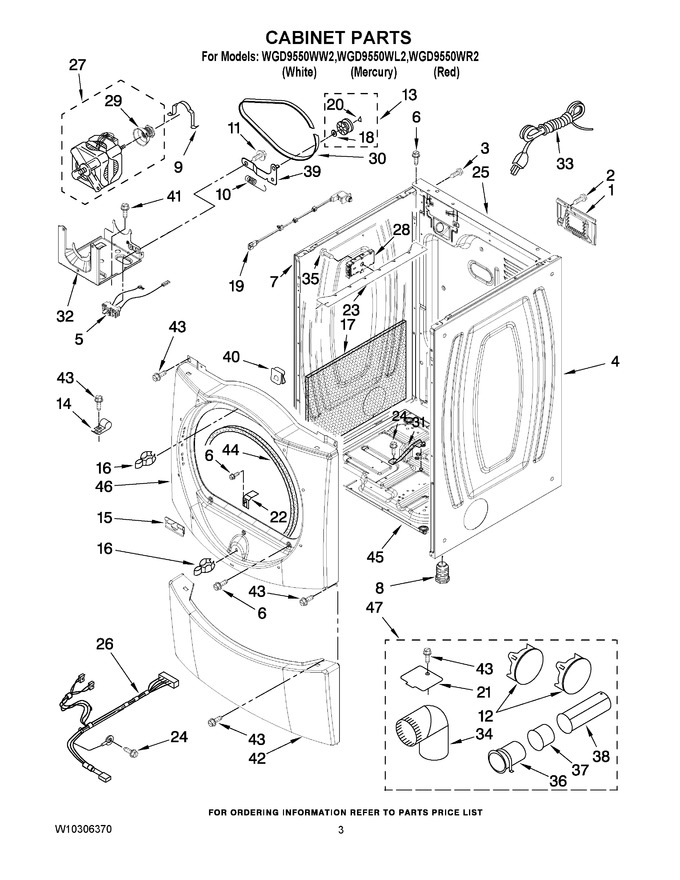 Diagram for WGD9550WW2