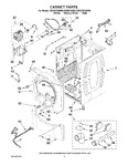 Diagram for 02 - Cabinet Parts
