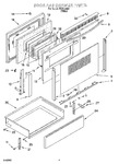 Diagram for 03 - Door And Drawer Parts