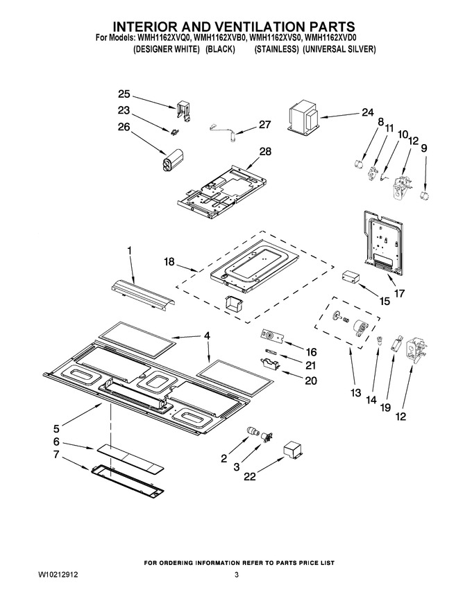 Diagram for WMH1162XVD0