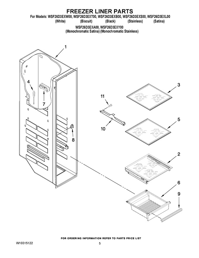 Diagram for WSF26D3EXB00