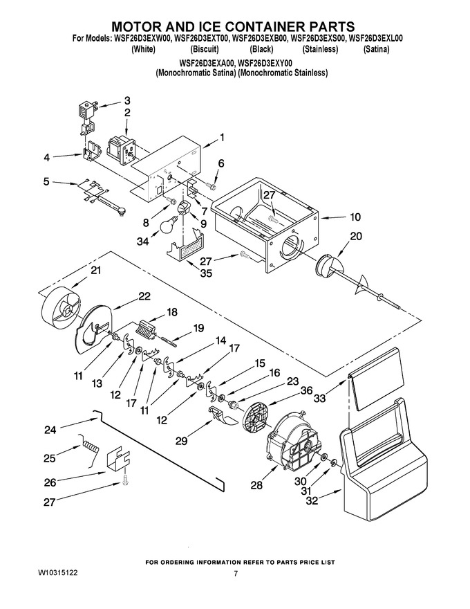 Diagram for WSF26D3EXA00