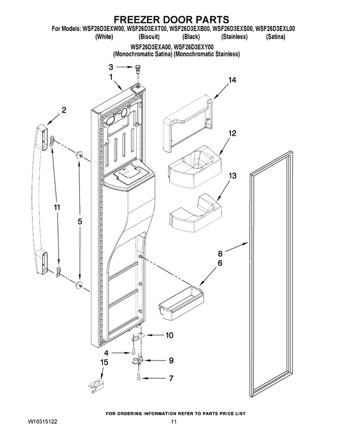 Diagram for WSF26D3EXS00