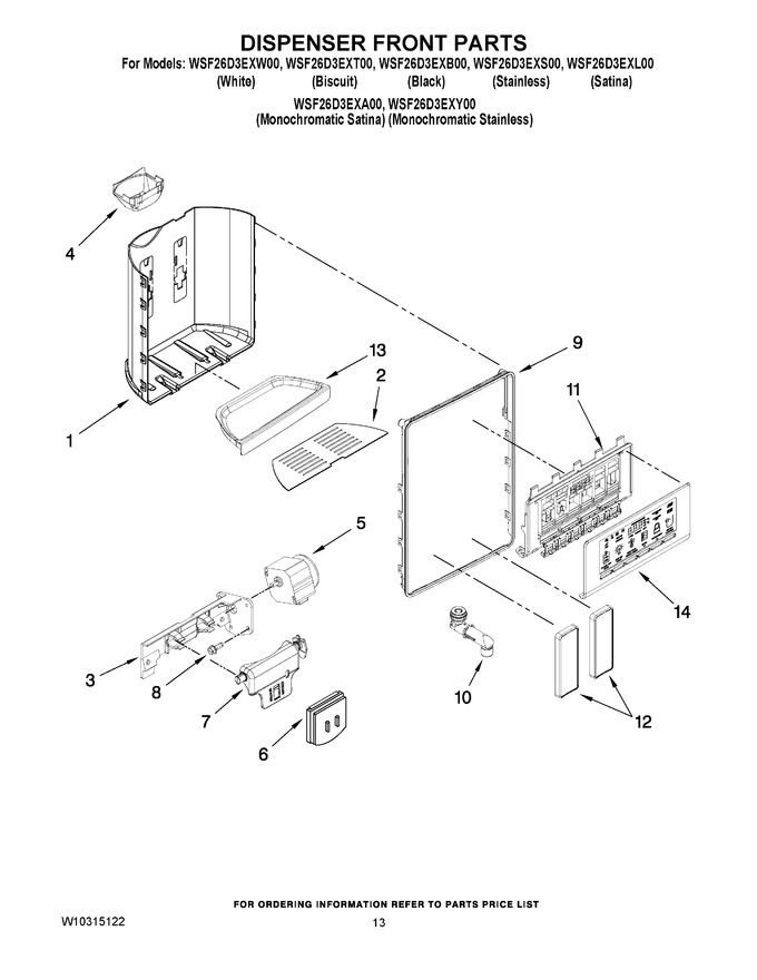 Diagram for WSF26D3EXS00