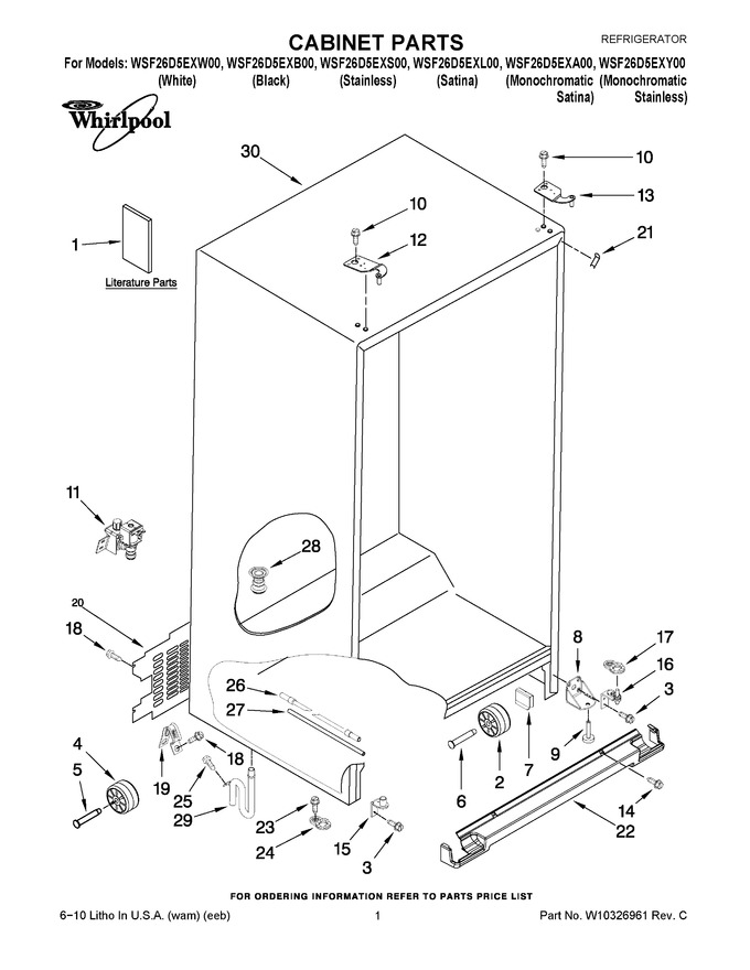 Diagram for WSF26D5EXS00