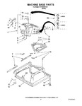 Diagram for 05 - Machine Base Parts