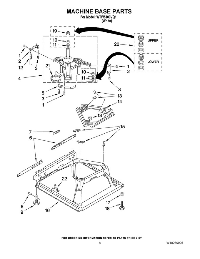 Diagram for WTW5100VQ1