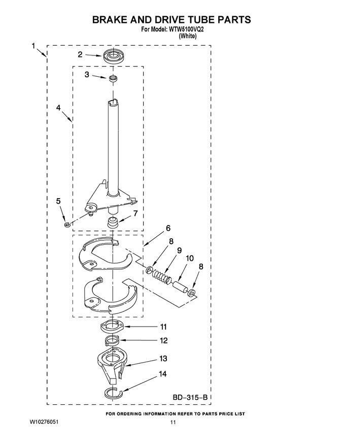 Diagram for WTW5100VQ2