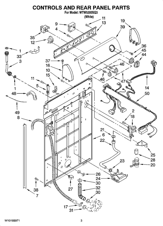 Diagram for WTW5300SQ3