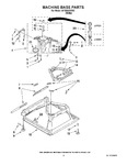 Diagram for 05 - Machine Base Parts
