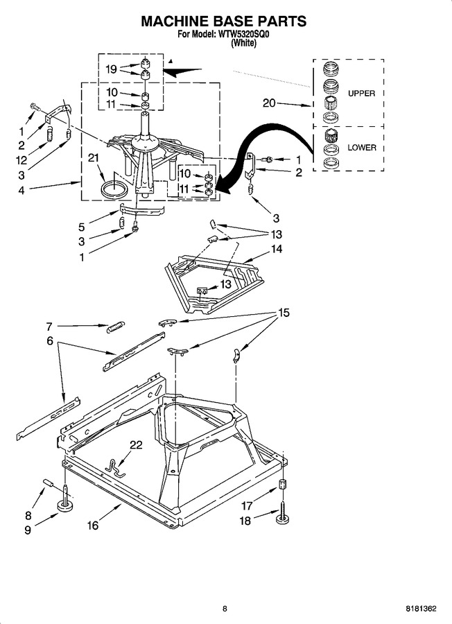 Diagram for WTW5320SQ0