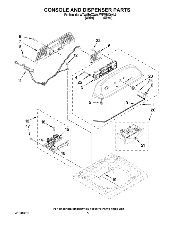 Diagram for WTW5500XL0
