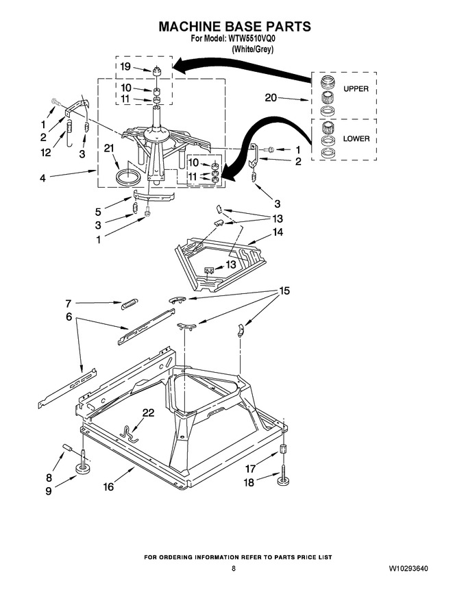 Diagram for WTW5510VQ0