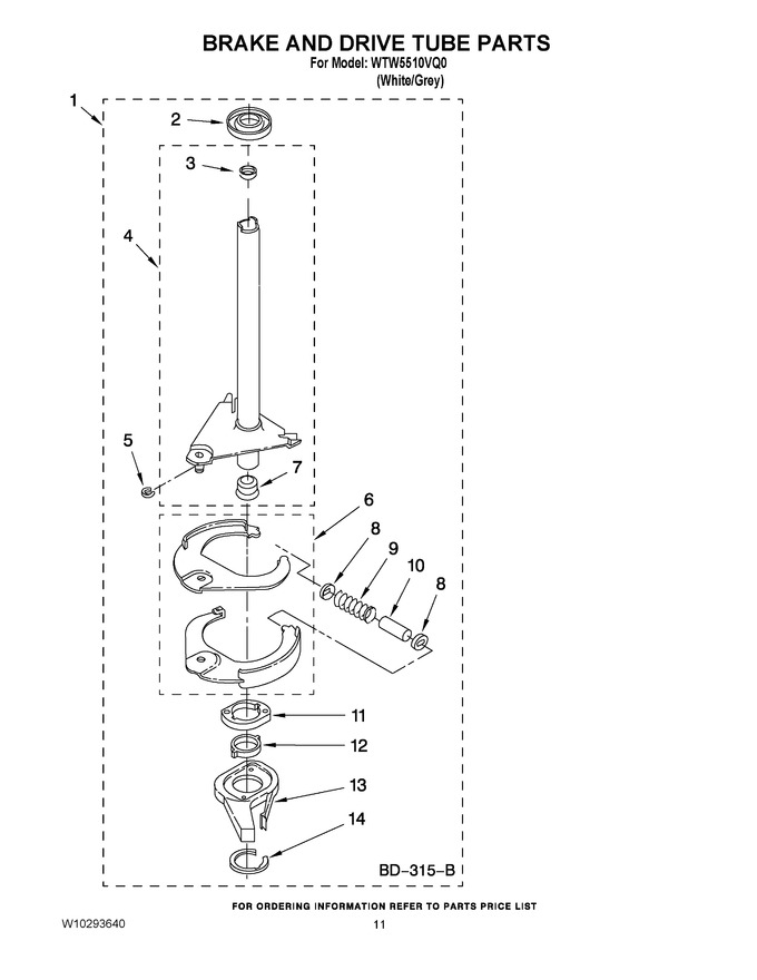 Diagram for WTW5510VQ0