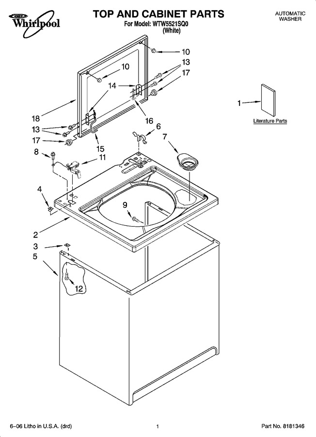 Diagram for WTW5521SQ0