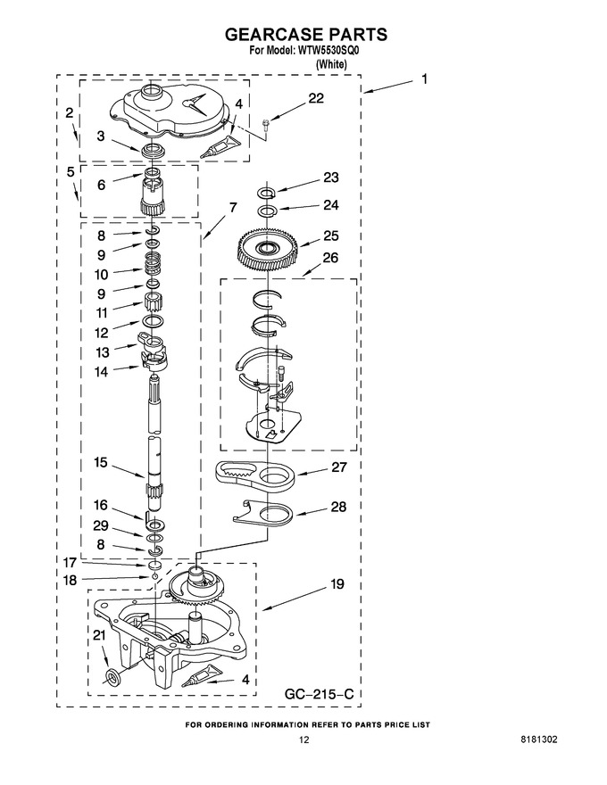 Diagram for WTW5530SQ0